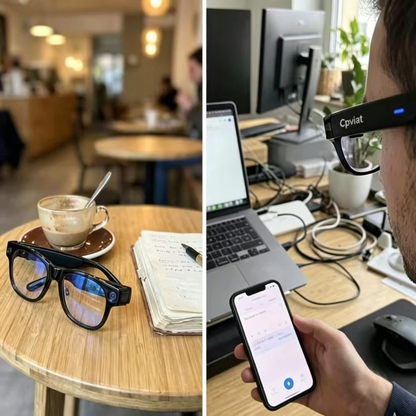 AI Vision Smart Cpviat™—Real-time Translation, Camera, Music, and AI Assistant