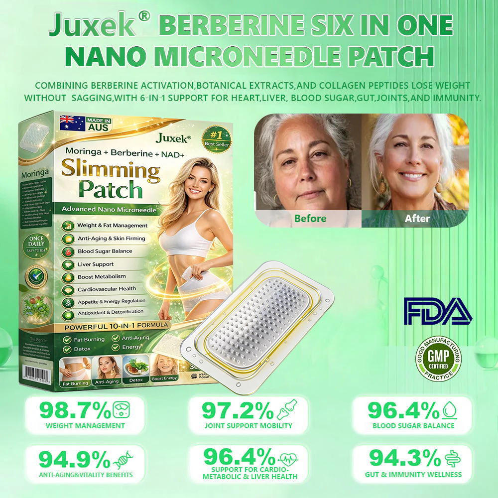 New 2026 Upgrade:  Cavebit® Berberine 6-in-1 Nano Microneedle 𝖯𝚊𝗍𝖼𝗁 with Science-Backed Formula