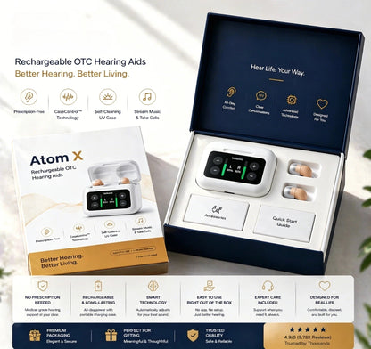 🔥 Today Only! Atom X Smart Hearing Aids — Hear Clearly, Feel Confident Again 💖