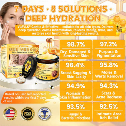 💐 Cavebit® Bee Venom Cream – Fast Skin Repair | Made in USA | 80% OFF!