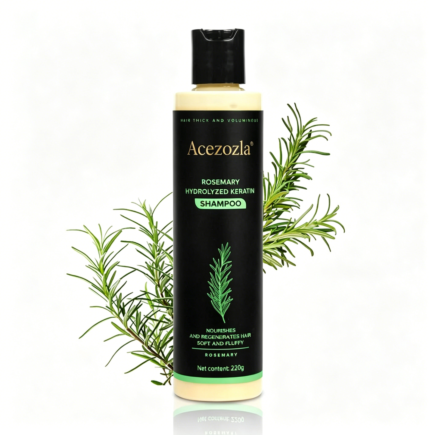 Acezozla® Rosemary Shampoo | Hair Growth & Anti-Dandruff Scalp Treatment