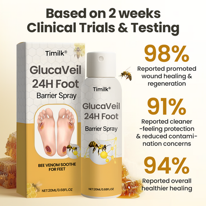Acezozla® GlucaVeil 24H Foot Barrier Spray