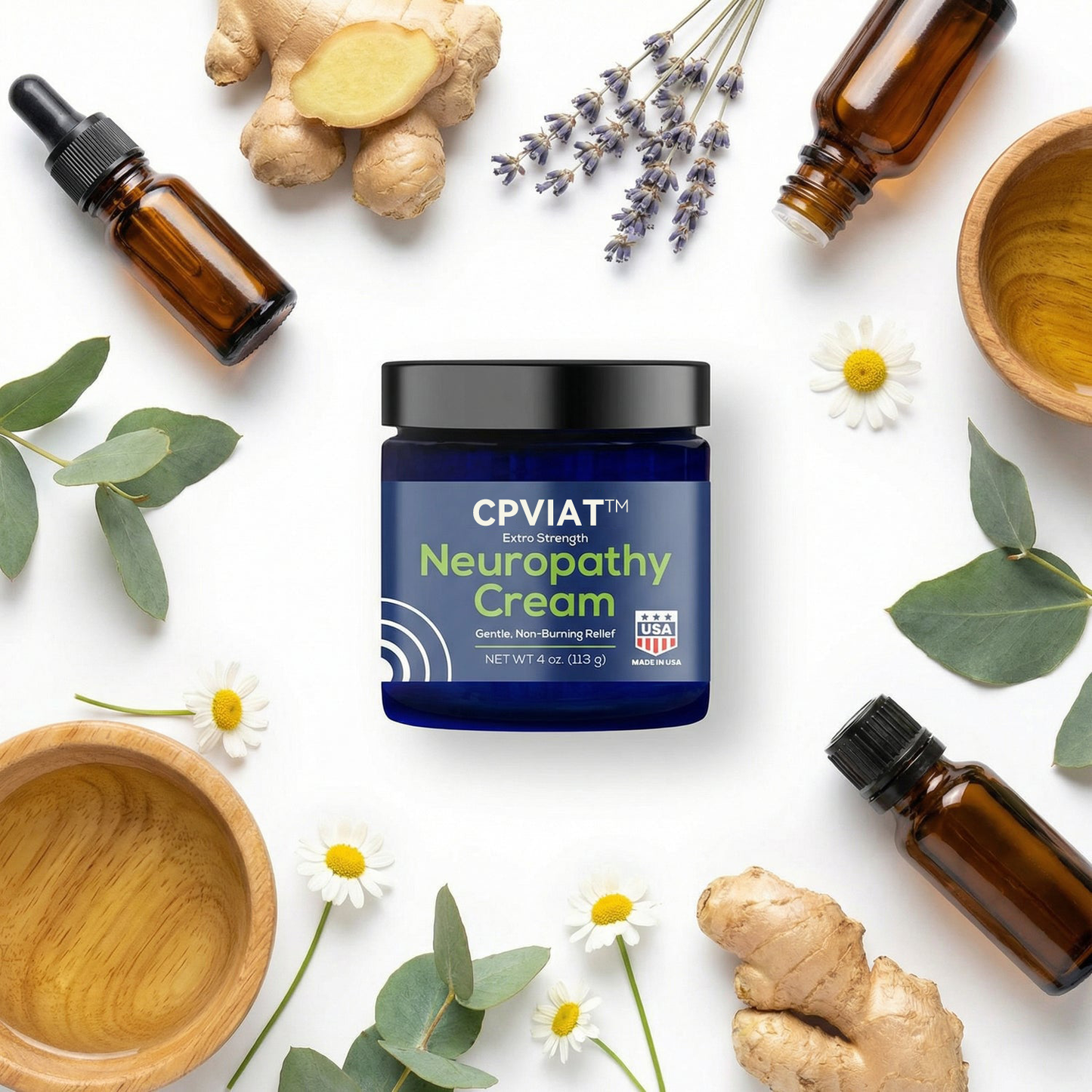 Cpviat™ Soothing Neuropathy Cream | For Feet, Legs & Hands