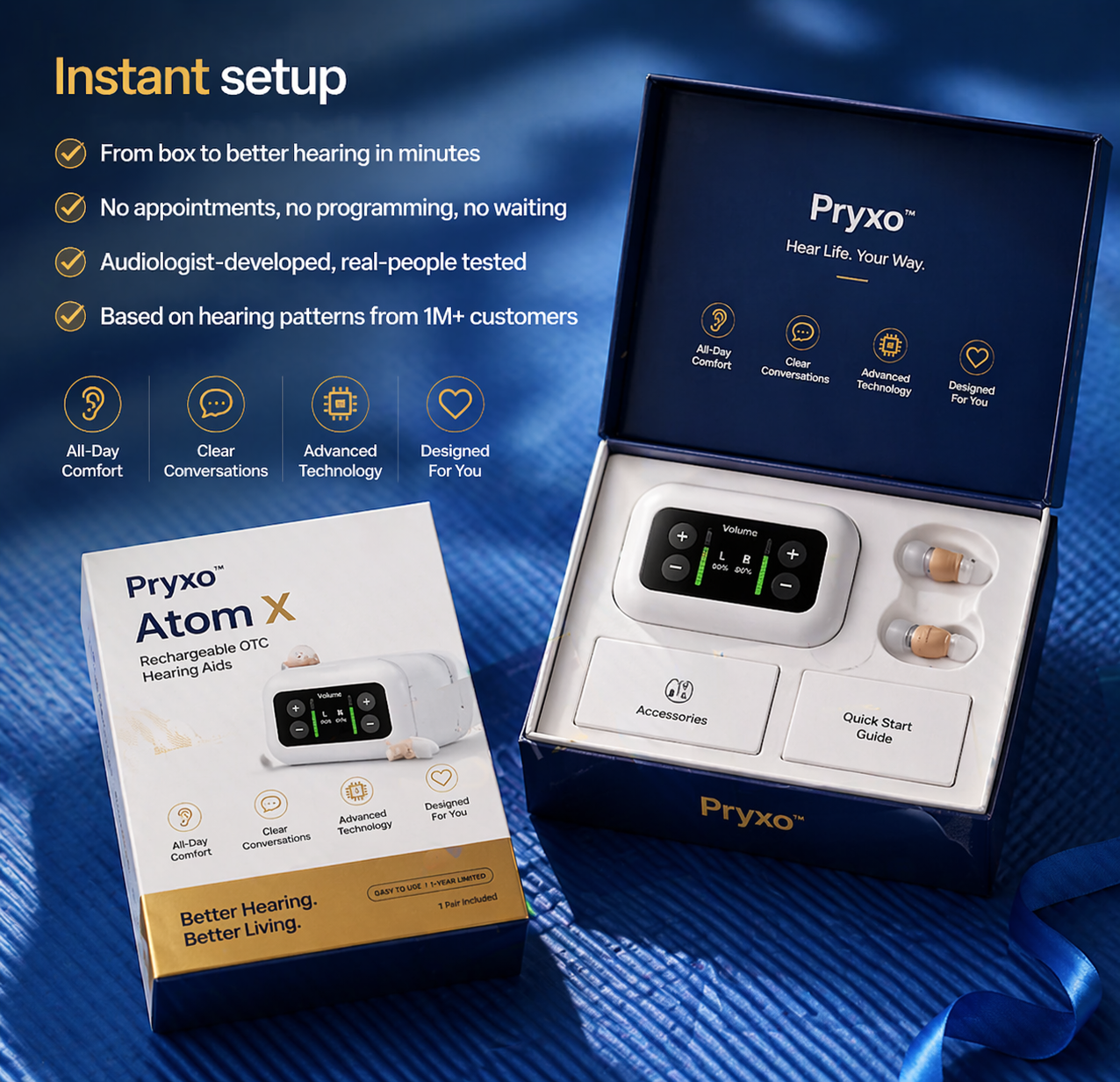 🔥 Only 1 Hours Left! 👂 Cpviat™ Atom X Smart Hearing Aids — Clearer Sound, More Comfortable Living 💖🔊