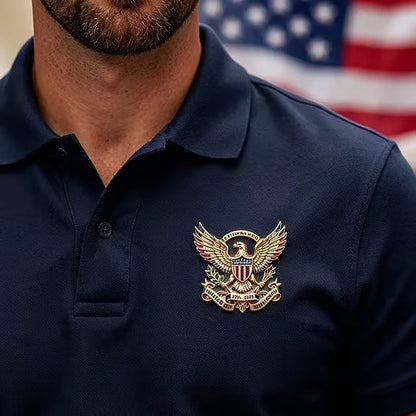 US 250th Anniversary Brooch Pin-Celebrate 250 Years of American Freedom